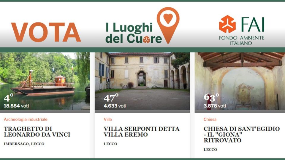 Luoghi del Cuore Lecco - FAI 2025